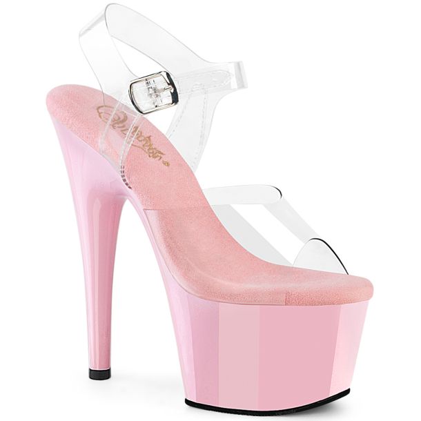 Platform High Heels ADORE-708 - Baby Pink