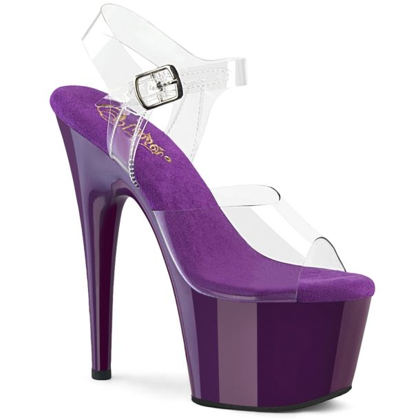 Platform High Heels ADORE-708 - Purple