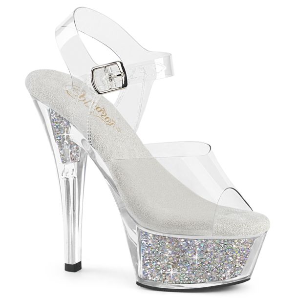 Platform High Heels KISS-208RSI - Clear