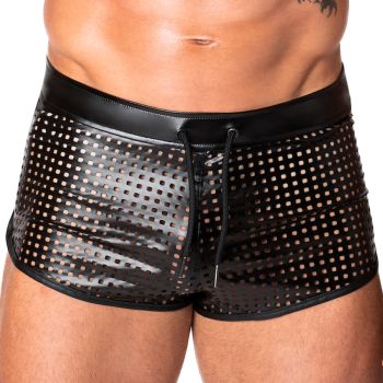 Lasercut Powerwetlook Shorts H079