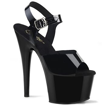 Plateau High Heels ADORE-708N - TPU Schwarz