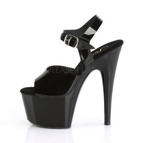 Plateau High Heels ADORE-708N - TPU Schwarz