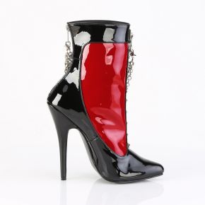 Extreme High Heels DOMINA-1033 - Patent Black / Red