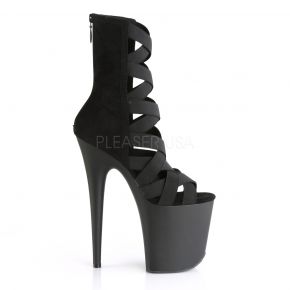 Extreme Platform Heels FLAMINGO-800-24 - Black