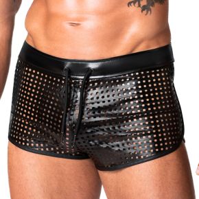 Laser Cut Powerwetlook Shorts H079