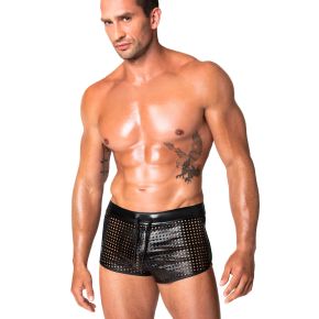 Laser Cut Powerwetlook Shorts H079