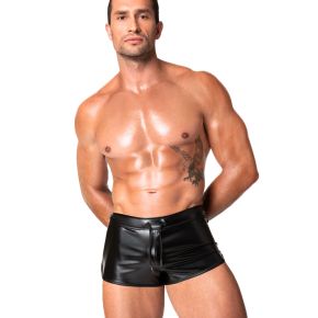 Powerwetlook Shorts H080 - Black